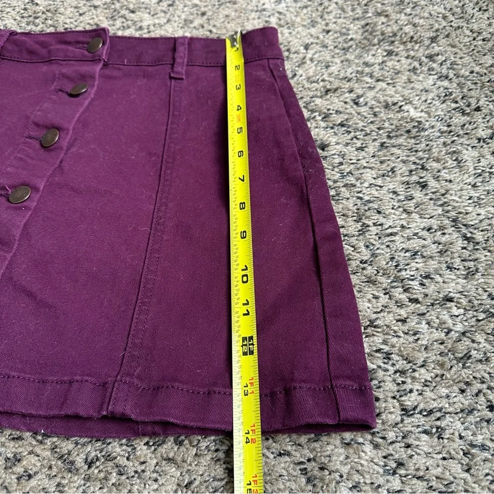 Forever 21 Button Down Denim Skirt